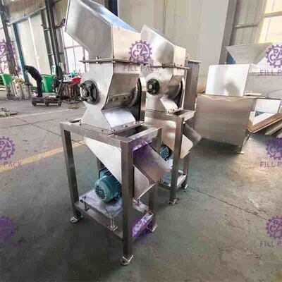 Máquina industrial de la trituradora de la fruta del equipo del tratamiento del zumo con el cuchillo de rotación