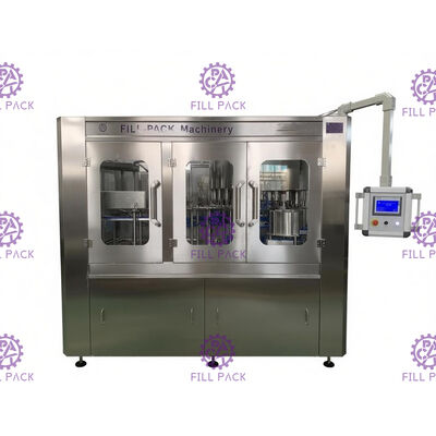 Máquina de embotellado plástica