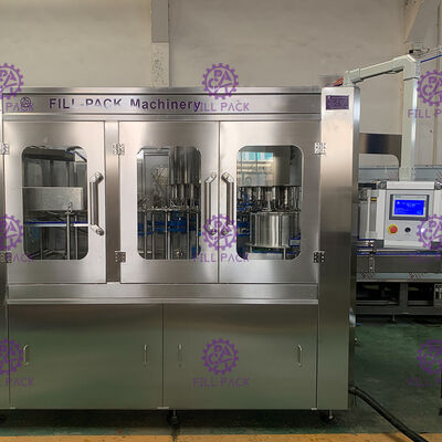 Máquina de embotellado plástica