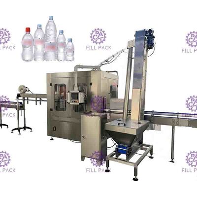 Alta botella plástica estéril Monoblock 0.5MPA aséptico de la máquina de rellenar 0.5L del agua de la seguridad