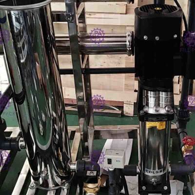 Máquina del tratamiento del agua potable del RO 500LPH