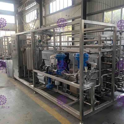 Tipo operación fácil de la placa del UHT 3T/H de la máquina del esterilizador