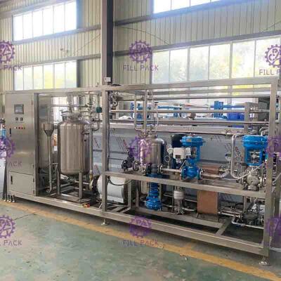 Tipo operación fácil de la placa del UHT 3T/H de la máquina del esterilizador