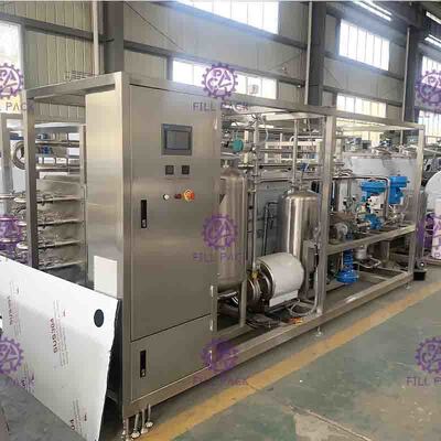 Tipo operación fácil de la placa del UHT 3T/H de la máquina del esterilizador