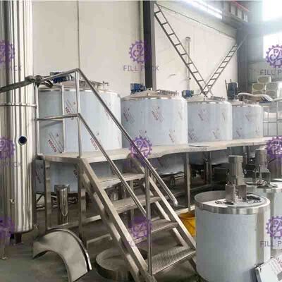 Chaqueta del vapor que calienta a Juice Processing Equipment With Agitator