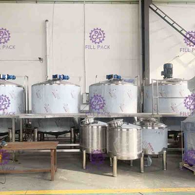 Chaqueta del vapor que calienta a Juice Processing Equipment With Agitator
