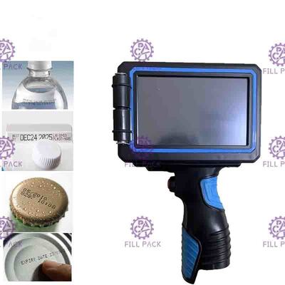 Impresora portátil de codificación por lotes de 600 dpi Impresora portátil de código de fecha de inyección de tinta para botellas y cajas