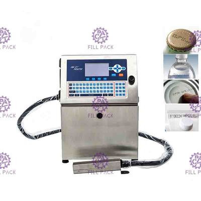Impresora a chorro de tinta PET de alta velocidad Impresora de tinta de aceite / máquina de impresión / equipo / línea / unidad para codificación de fecha y logotipo de lote