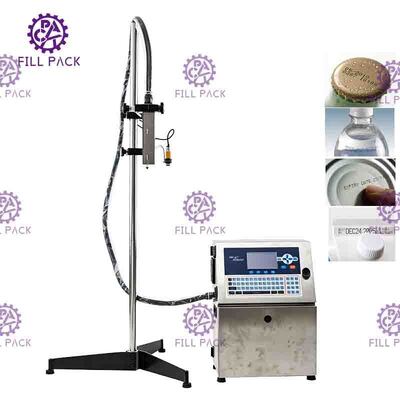 Impresora a chorro de tinta PET de alta velocidad Impresora de tinta de aceite / máquina de impresión / equipo / línea / unidad para codificación de fecha y logotipo de lote