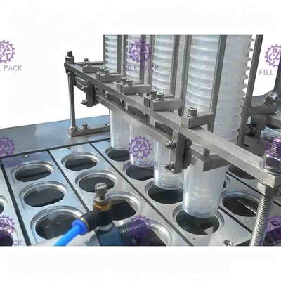 8 líneas dispositivo de empaquetado de aislamiento de relleno de la planta de la máquina del lacre del lavado automático de la taza