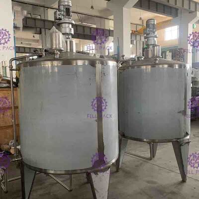 grado industrial aséptico del tanque de almacenamiento del tratamiento de aguas 10000L