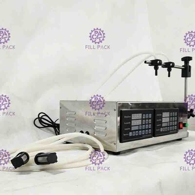 Planta de relleno líquida eléctrica 260BPH semi automático del control numérico