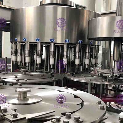agua de 2L Monoblock que aclara la botella de relleno 0.5Mpa de consumición puro del ANIMAL DOMÉSTICO de la máquina que capsula