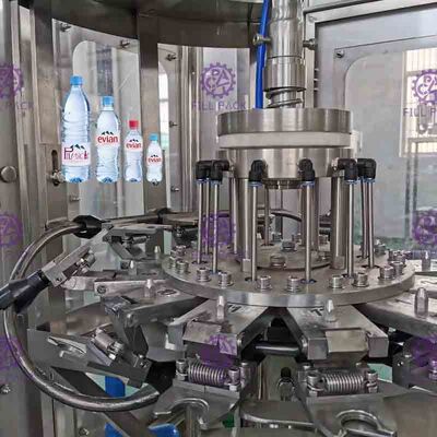 Línea pura de consumición automática planta de la máquina de rellenar del agua de la pequeña escala para las botellas plásticas del ANIMAL DOMÉSTICO