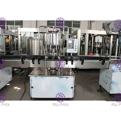 Máquina de embotellado del agua SUS304/SUS316, línea de relleno líquida pura de la pequeña escala