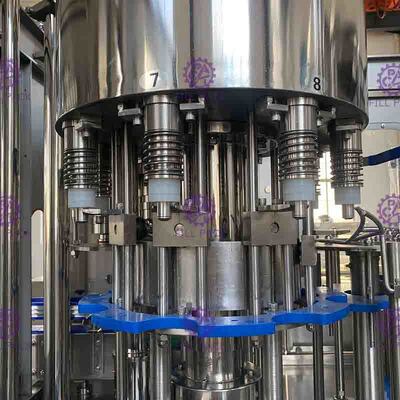 Botella plástica 3 del pequeño ANIMAL DOMÉSTICO de Full Auto 3000BPH en 1 embotelladora de relleno del agua para el agua potable mineral pura