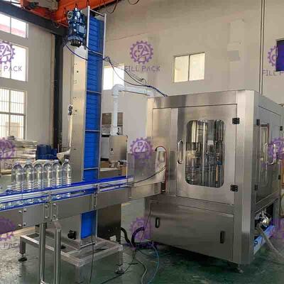 No línea del relleno del agua mineral de la soda 300BPH 2L con alta exactitud