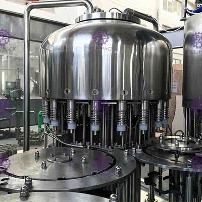 6000BPH 2000ml 3 automáticos en 1 máquina de rellenar del agua pura