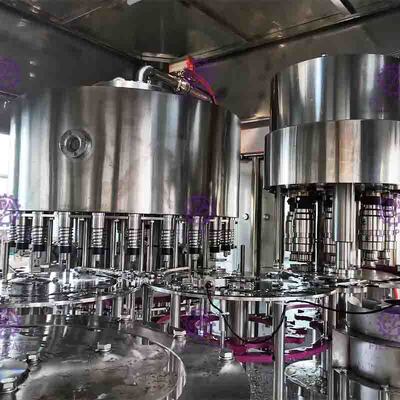 3 completamente automáticos en 1 máquina de rellenar del agua de botella del ANIMAL DOMÉSTICO para el agua mineral