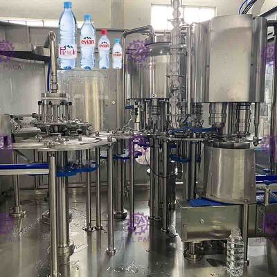 Pequeño equipo de relleno 3 del agua de botella del ANIMAL DOMÉSTICO automático en 1/Monoblock Aspetic 2000ml