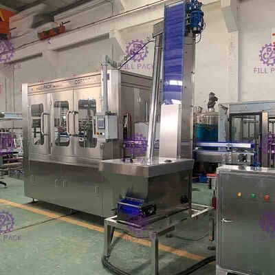 Modelo de gravedad de alta velocidad de la máquina de rellenar del agua potable