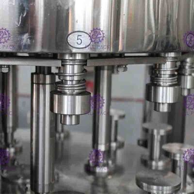 2 en 1 máquina de rellenar del agua normal de la presión para la fábrica del agua