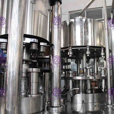 2 en 1 máquina de rellenar del agua normal de la presión para la fábrica del agua