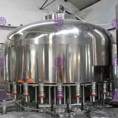 24 plantas de relleno del agua potable de la botella del ANIMAL DOMÉSTICO de las cabezas con control del PLC