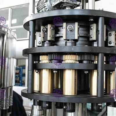 Equipo embotellador de Monoblock del refresco semi automático industrial de la máquina de rellenar