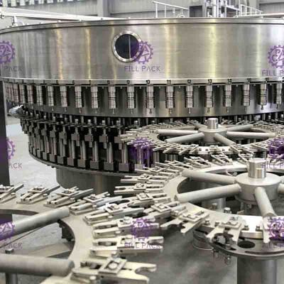 La capacidad grande embotelló 3 en 1 proceso exacto de las cabezas de la máquina de rellenar 60 del agua