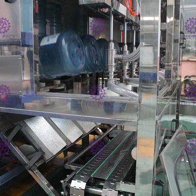 Equipo/planta/máquina/sistema/línea que capsulan de relleno que se lavan del agua del cubo/de botella del barril/galón