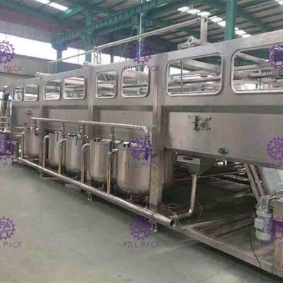 3 / Equipo/planta/máquina/sistema/línea de la capsuladora del llenador de la lavadora del agua de botella 5 galones/20L