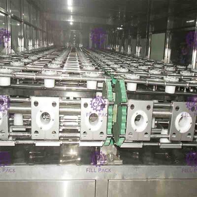 1200BPH automático máquina de rellenar del agua de 5 galones/línea con acero inoxidable