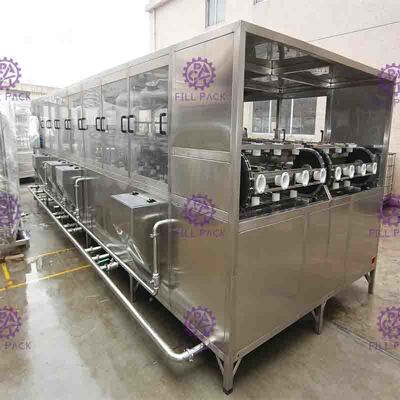 1200BPH automático máquina de rellenar del agua de 5 galones/línea con acero inoxidable
