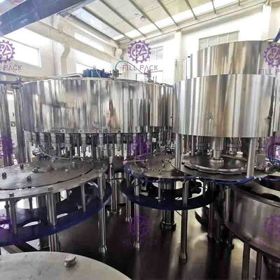 3 en 1 para la bebida automática Juice Hot Filling Machine del ANIMAL DOMÉSTICO/de la botella de cristal