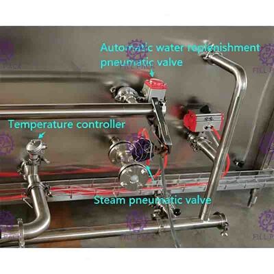 Equipo automático del túnel de enfriamiento del pasteurizador de la máquina del relleno en caliente 20000BPH