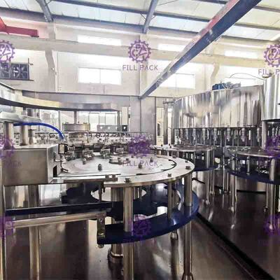 Monoblock que lava el equipo plástico de la botella de Juice Filling Capping Machine CGF32-32-10