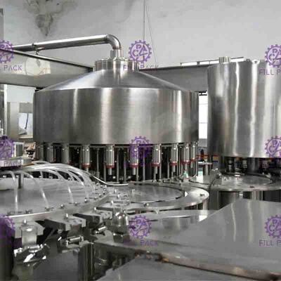 Control auto Juice Filling Machine del PLC con la velocidad 6000BPH