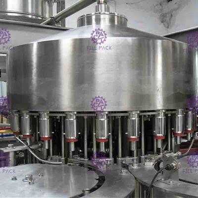 Control auto Juice Filling Machine del PLC con la velocidad 6000BPH