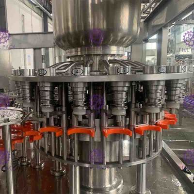 Posición de rociadura de Juice Bottle Packing Machine 4 del mango de 10000BPH 330ml