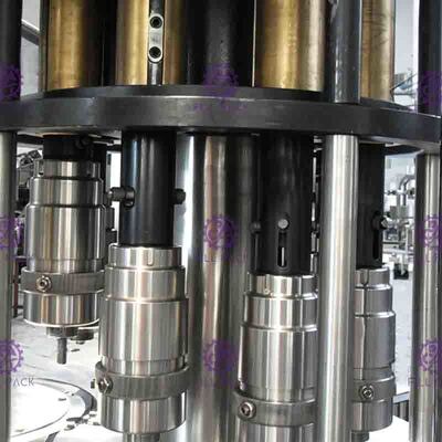 Control fresco del PLC de la máquina de rellenar del jugo de la botella plástica con la pantalla táctil