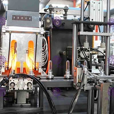 Dos máquina que sopla de la botella del ANIMAL DOMÉSTICO de la cavidad 0.1-2L para Juice Processing Line