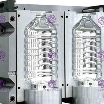 3 máquinas que soplan automáticas de L 1500b/de H para la botella del animal doméstico, control del PLC