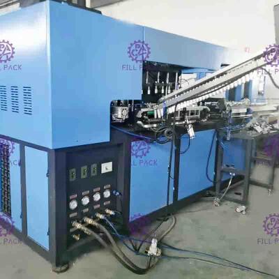 Máquina que sopla de la botella automática de 6 cavidades para las botellas plásticas
