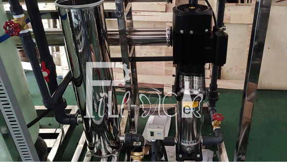 Máquina del tratamiento del agua potable del RO 500LPH