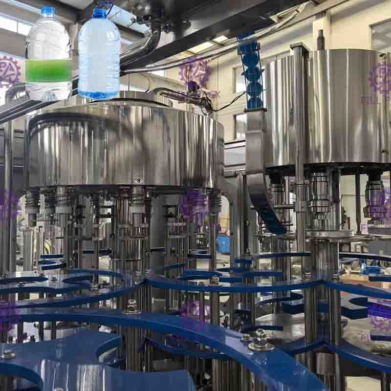 3L / botella plástica 2 del agua mineral 5L/10L en 1 equipo/planta/máquina/sistema/línea que capsulan de relleno del lavado