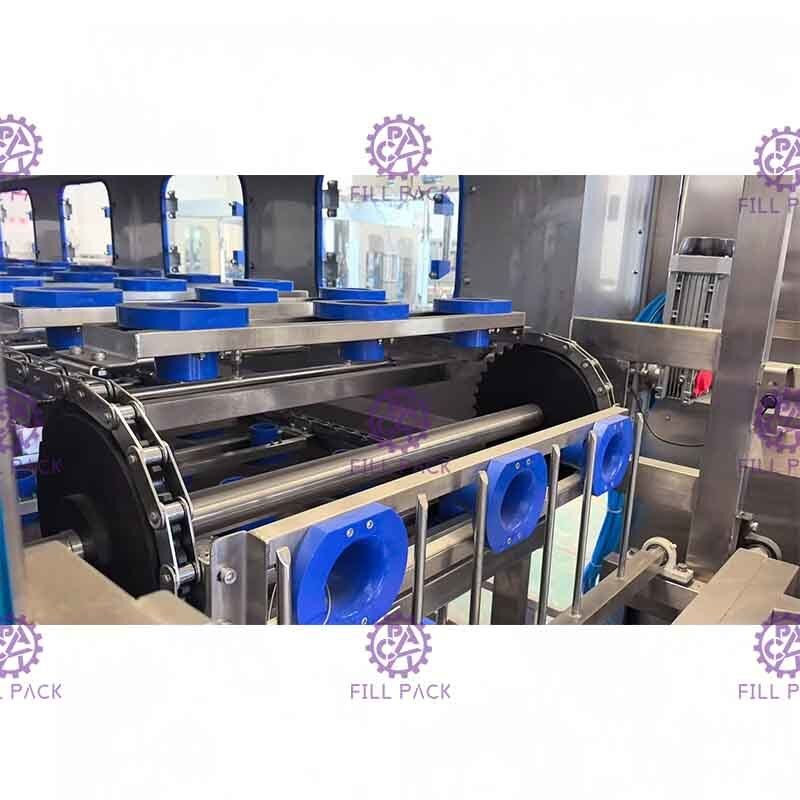 Máquina de rellenar del agua automática de 5 galones 450BPH con la pantalla táctil embotelladora del agua de 5 galones