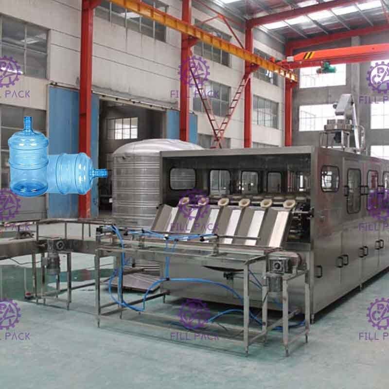 900BPH automático máquina de rellenar del agua de 5 galones con las líneas tipo de la bomba 6 de Nanfang