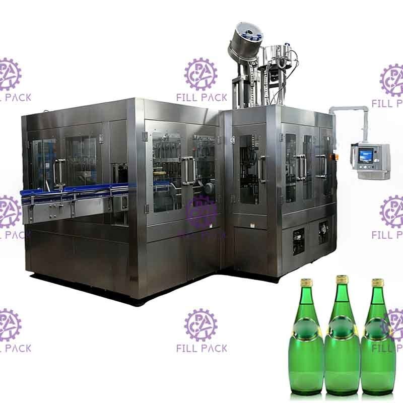 Vidrio plástico 3 del ANIMAL DOMÉSTICO en 1 embotelladora del agua de la bebida de la bebida/equipo/línea/planta/sistema aireados monobloques