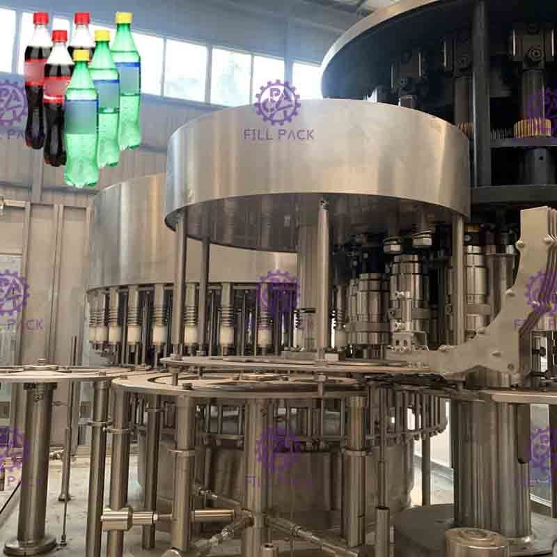 Vidrio plástico 3 del ANIMAL DOMÉSTICO en 1 máquina de embotellado del agua de la bebida de la bebida/equipo/planta/sistema aireados monobloques